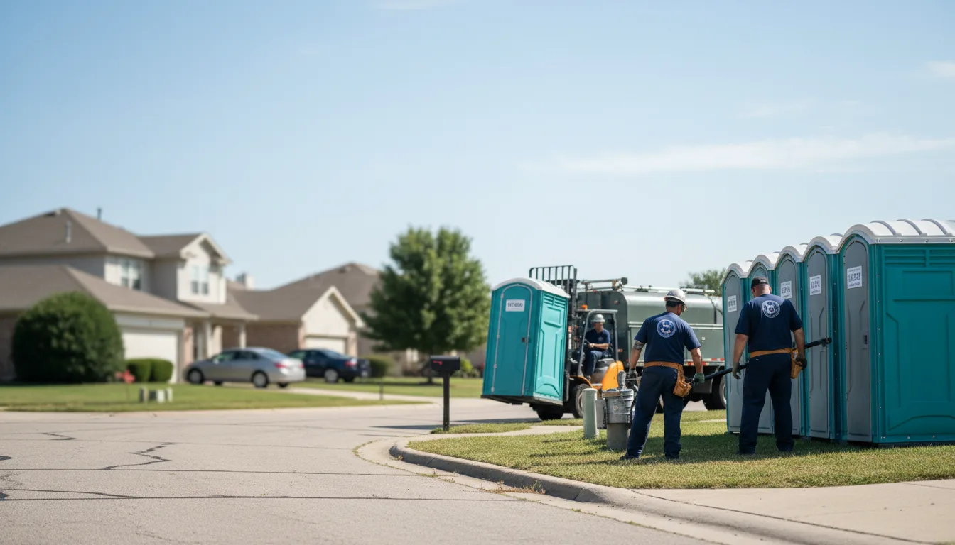 Porta Potty Rental in Hennessey, OK near me